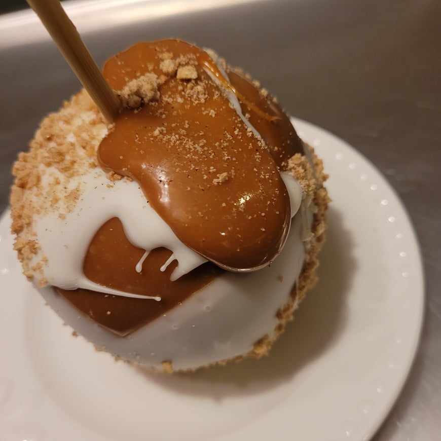 Apple Pie-Caramel Chocolate Covered Granny Smith Apple